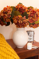 Hydrangea Real Touch - Burnt Orange