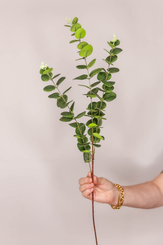 faux floral Eucalyptus - Green