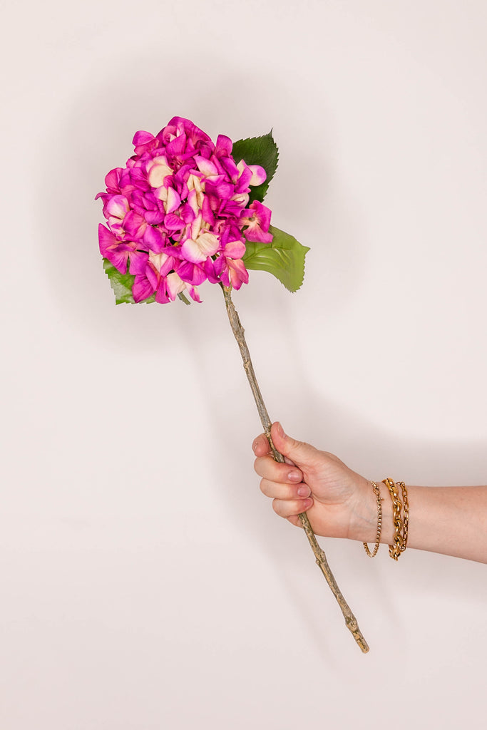 Hydrangea real touch – Hot Pink