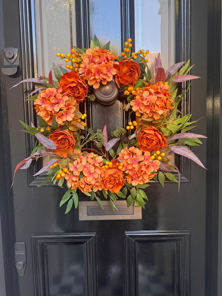 Faux Floral Autumn Wreath Workshop — Ticket